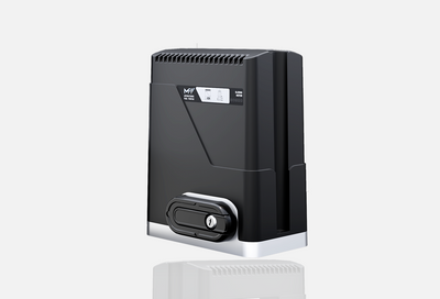 El motor de puerta corrediza de la serie DOG presenta una configuración versátil y capacidades de expansión externa inteligentes.