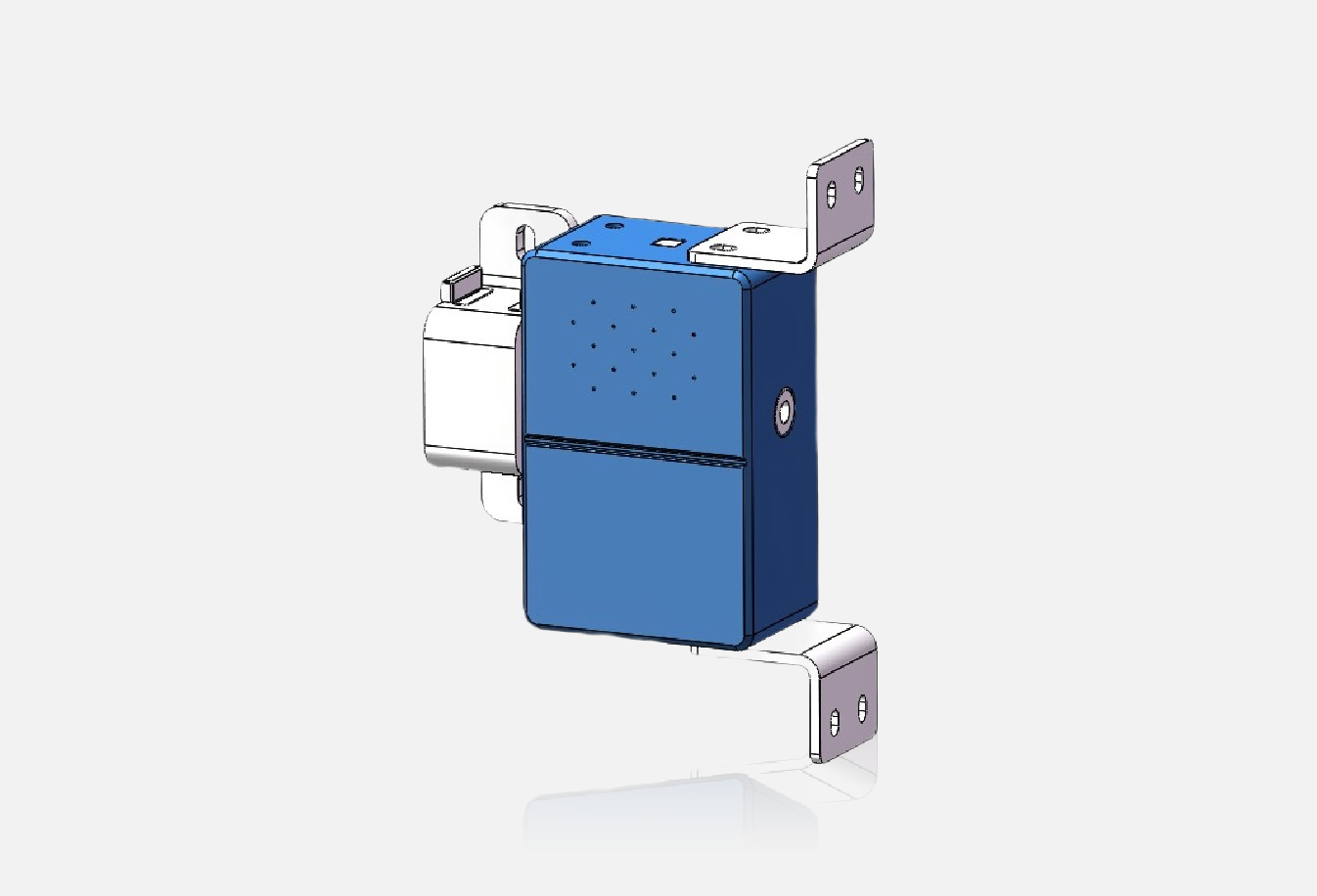 Cerradura inteligente E-LOCK 3A con control remoto inalámbrico y extensión de alarma sonora/visual.