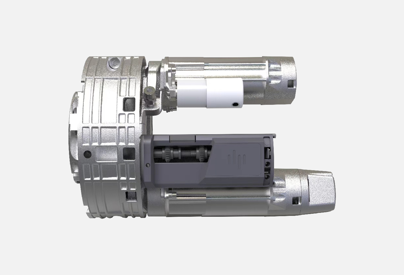 Motor central de grado industrial HUMMER PL450DMPE para puertas enrollables