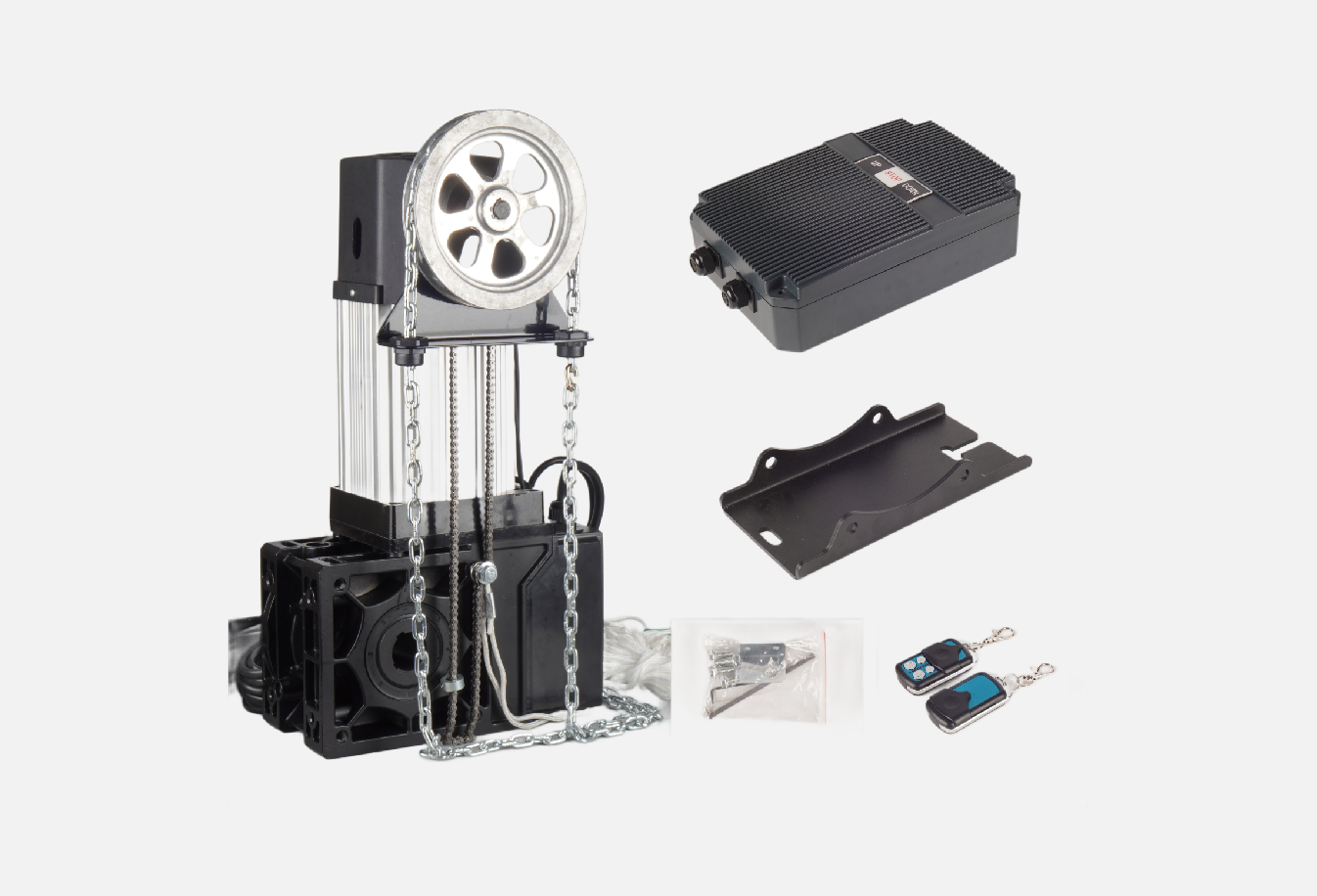 Motores industriales para puertas de la serie LDS, alimentación de CA de 380 V, par de 200-650 Nm, de alta resistencia y específicos para fábricas.