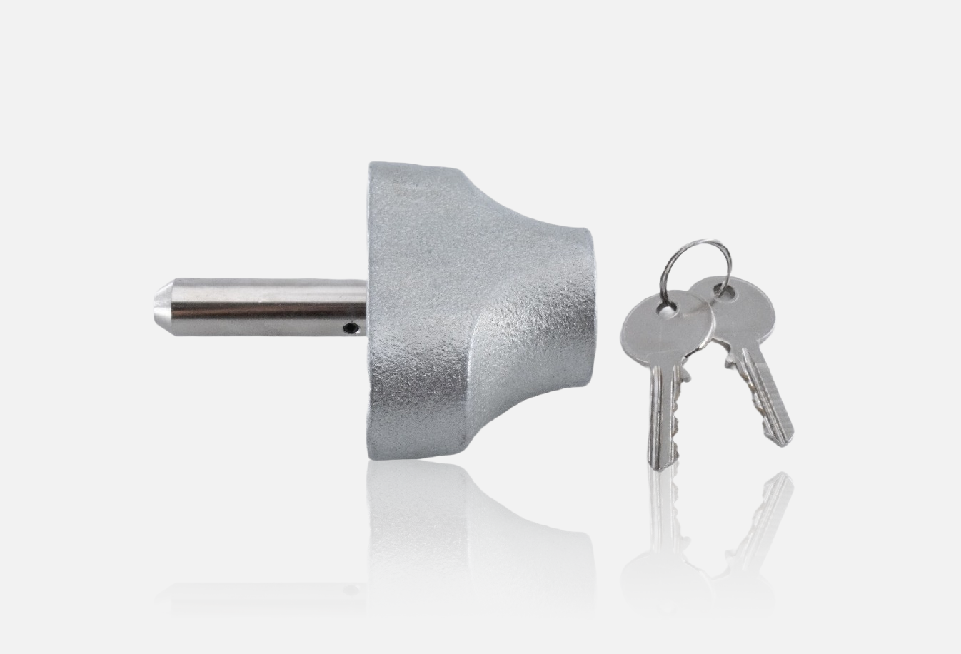 Serie de cerraduras subterráneas L14, cuerpo de cerradura de acero inoxidable y cilindro de cerradura totalmente de cobre, modelos duales L14A/L14B disponibles.