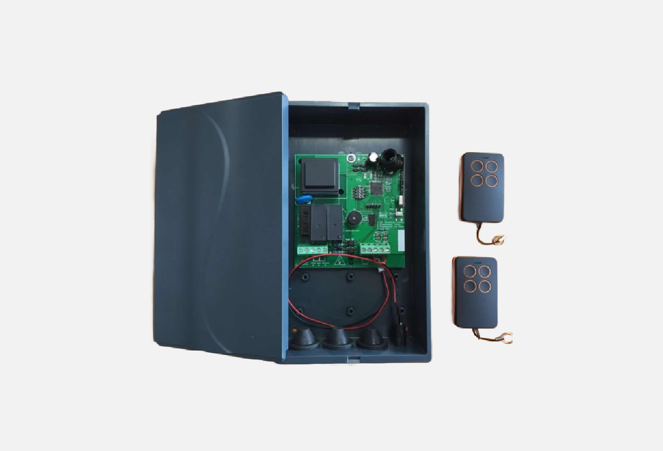 18th generation intelligent gate control remote control, 31-60 transmitter capacity, industrial-grade control standard.