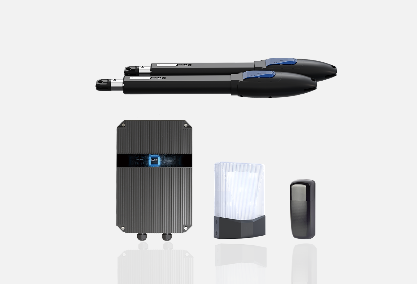 Motor para puerta batiente