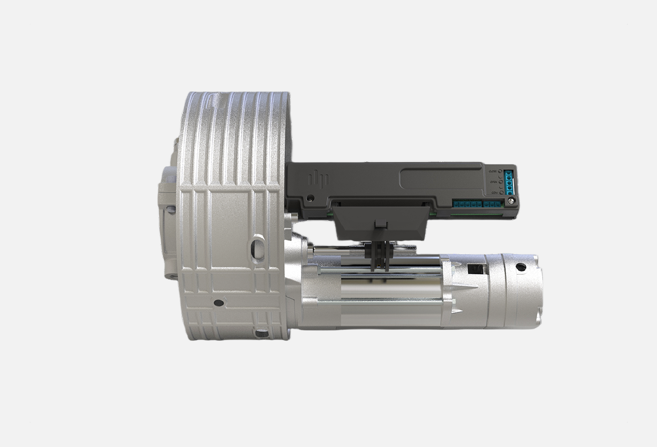 Motor central de grado industrial TIGER FS230E para puertas enrollables